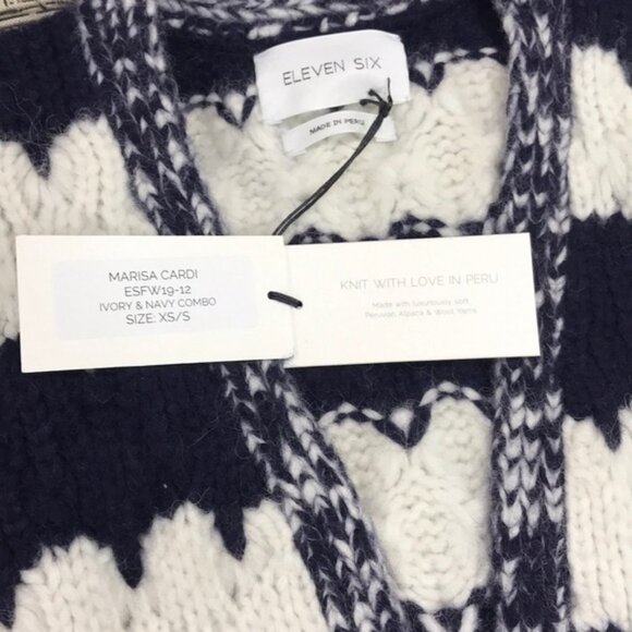 ELEVEN SIX Marisa Alpaca Blend Long Cardigan - Picture 8 of 8